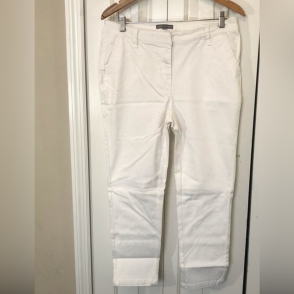 Jessica London White Jeans pants Stretch Size 12W New With Tags - Picture 1 of 15